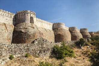 Kumbhalgarh is a fortress in the Rajsamand District of Rajasthan state in western India built in