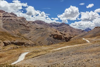 Manali-Leh road to Ladakh in Indian Himalayas. Ladakh, India, Asia