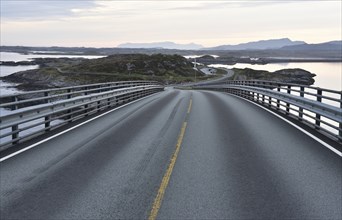 Archipelago Landscape on the Atlantic Road in Norway