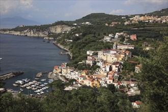 Lubrense and Massa Lubrense on the Penisola Sorrentina, Campania, Italy, Europe