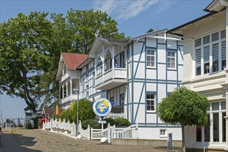 House, spa architecture, Göhren, Rügen Island, Mecklenburg-Western Pomerania, Germany, Europe