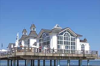 Pier, Sellin, Island of Rügen, Mecklenburg-Western Pomerania, Germany, Europe