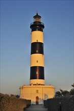 The phare de Chassiron lighthouse at sunset, Saint-Denis-d'Oléron on the island of Ile d'Oléron,