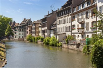 Houses on the Ill, La Petite-France, UNESCO World Heritage Site, Tanners' Quarter, Strasbourg,