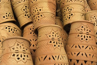 Morocco, clay jugs, Africa