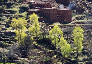 Morocco, Berdorf in the High Atlas Mountains, Africa