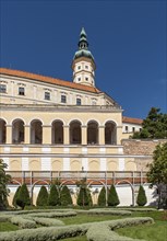 Mikulov Castle gardens, Czech Republic, Europe