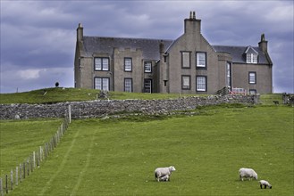 Lunna House, 17th-century laird's house and base of the wartime Shetland Bus operation on Lunna