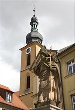 St. John's Church in Kitzingen, Lower Franconia, Bavaria, Germany, Europe