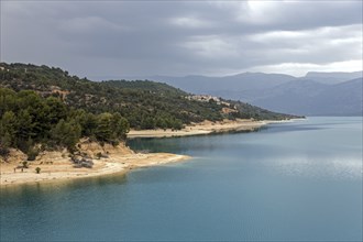 Lac de Sainte-Croix, back Sainte Croix du Verdon, Provence-Alpes-Côte d'Azur, Provence, France,