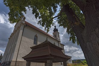 Pilgrimage church Maria Limbach, built 1751-1755, Limbach, Lower Franconia, Bavaria, Germany,