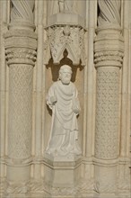 Depiction of a Saint at the entrance, Šibenik Cathedral or Katedrala sv. Jakova, Unesco World