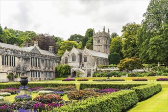 Church in Lanhydrock House and Garden, Bodmin, Cornwall, England, UK