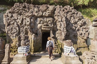 Elephant Cave, Goa Gajah, near Ubud, Bali, Indonesia, Asia