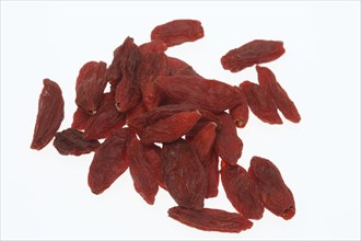 Goji, goji berries (Lycium barbarum), fenugreek, plant species of the nightshade family. Common