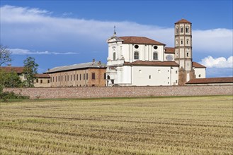 The Abbey of Lucedio, Principato di Lucedio, starting point for rice cultivation in Europe, Trino,