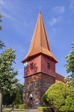 Church, Altefähr, Island of Rügen, Mecklenburg-Western Pomerania, Germany, Europe