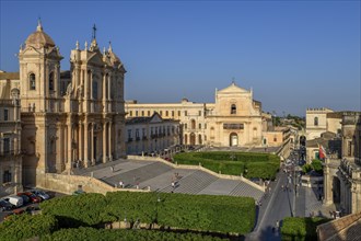 San Nicolò Cathedral, Noto, Syracuse Province, Sicily, Italy, Europe