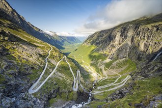 Trollstigen Mountain Road, near Åndalsnes, Møre og Romsdal, Norway, Europe