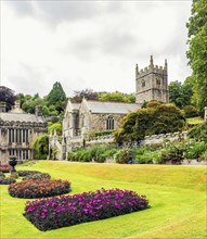 Church in Lanhydrock House and Garden, Bodmin, Cornwall, England, UK