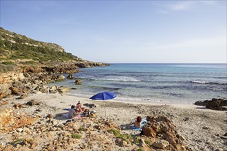 Platja de Son Bou Beach, Alaior, Menorca, Balearic Islands, Spain, Europe