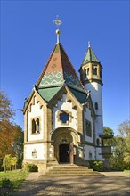 Malsch, Germany, October 2021: Pilgrimage chapel 'Wallfahrtskapelle Letzenberg', also called chapel