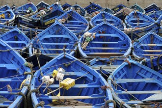 Morocco, fishing boats, harbour, Essaouira, Africa