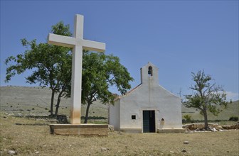 Chapel of Mary of Tarac, 17th century, Adriatic Sea, Kornati, Kornati Islands, Kornati Islands