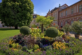 Biebrich Palace from the palace park side, Wiesbaden, Hesse, Germany, Europe