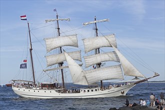 Sailing ship, Baltic Sea, Hanse Sail, Warnemünde, Rostock, Mecklenburg-Western Pomerania, Germany,