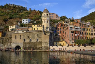 Church of Santa Margherita di Antiochia, Vernazza, Cinque Terre, Province of La Spezia, Liguria,