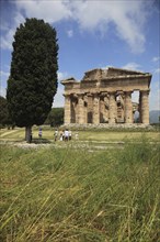 Temple of Poseidon, 2nd Temple of Hera, in Paestum, Campania, Italy, Europe