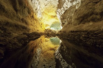 Cueva de los Verdes, lava tube, Lanzarote, Canary Islands, Spain ICueva de los Verdes, lava tube,