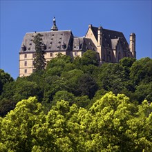 The Landgrave's Castle on the Schlossberg, Marburg an der Lahn, Hesse, Germany, Europe