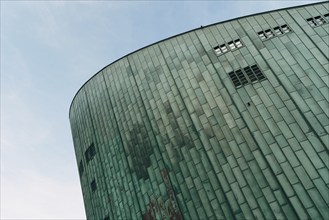 Amsterdam, Netherlands, May 6, 2022: The Nemo Museum of Science, designed by Renzo Piano architect.