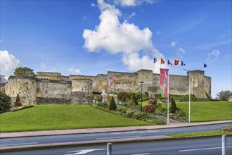 Chateau de Caen is a castle in the Norman city of Caen in the Calvados département, Normandy,