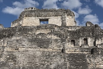 The ruins of the ancient Mayan city of Becan, Campeche, Mexico, Central America