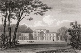 The Haining, a country house and estate in Selkirk in the Scottish Borders, 19th century, from