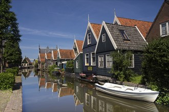 De Rijp is a Dutch village with typical Zaan style timbered houses