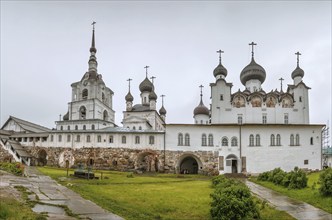 Solovetsky Monastery is a fortified monastery located on the Solovetsky Islands in the White Sea,