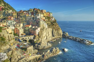 The Cinque Terre, Manarola, a World Heritage Site, Italy, Europe