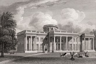 Rosneath House, Rosneath, Argyll and Bute, Scotland, 19th century, from Modern Athens by Th. H.