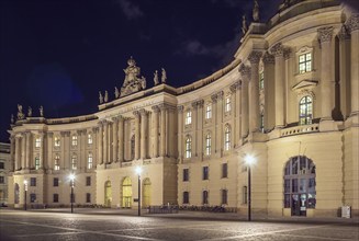 Humboldt University of Berlin in evening, Germany, Europe