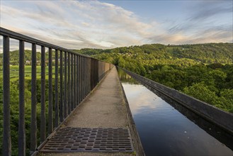 The Pontcysyllte Aqueduct in Trevor, Wrexham, Clwyd, Wales, UK