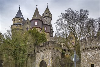 View of Braunfels castle on the hill, Germany, Europe