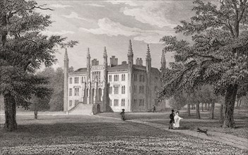 Ross Priory, Gartocharn, West Dunbartonshire, Scotland, 19th century, from Modern Athens by Th. H.