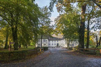 Neuenburg Castle, Neuenhaus municipality of Zetel, Friesland, Lower Saxony, Germany, Europe