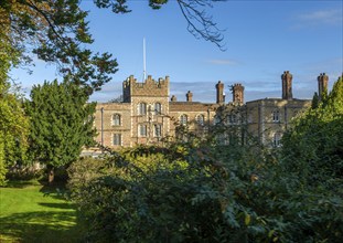 Jesus College, Porters' Lodge, building, University of Cambridge, Cambridge, Cambridgeshire,