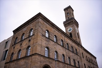 Town Hall, Town Hall Tower, Old Town, Fürth, Franconia, Bavaria, Germany, Europe