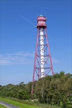 Campen lighthouse, highest lighthouse on the German mainland, Krummhörn, East Frisia, Lower Saxony,